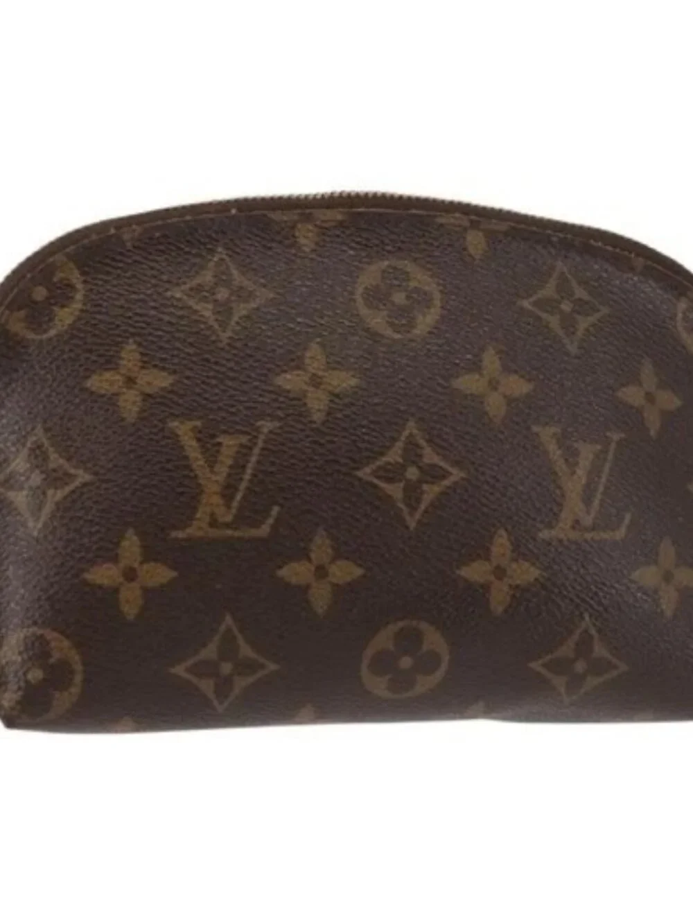 LOUIS VUITTON Monogram Pochette Cosmetic PM Pouch M43998 LV Auth BA6195